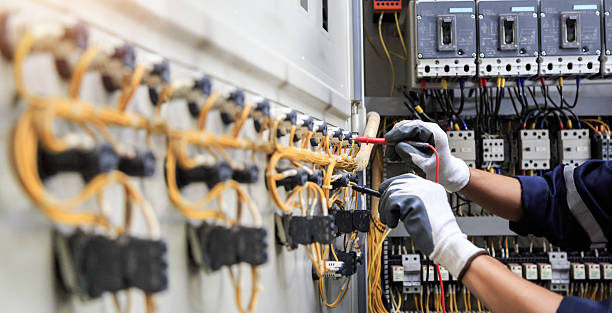 Professional Electrician technician working in Akron, CO
